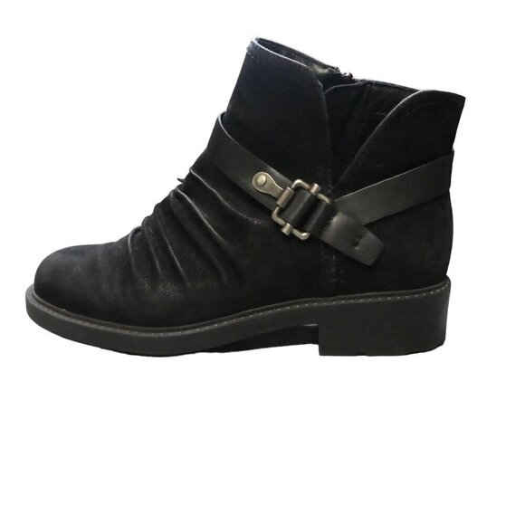 Baretraps Chrisa Black Moto Ankle Boots Womens 8 - Picture 4 of 12